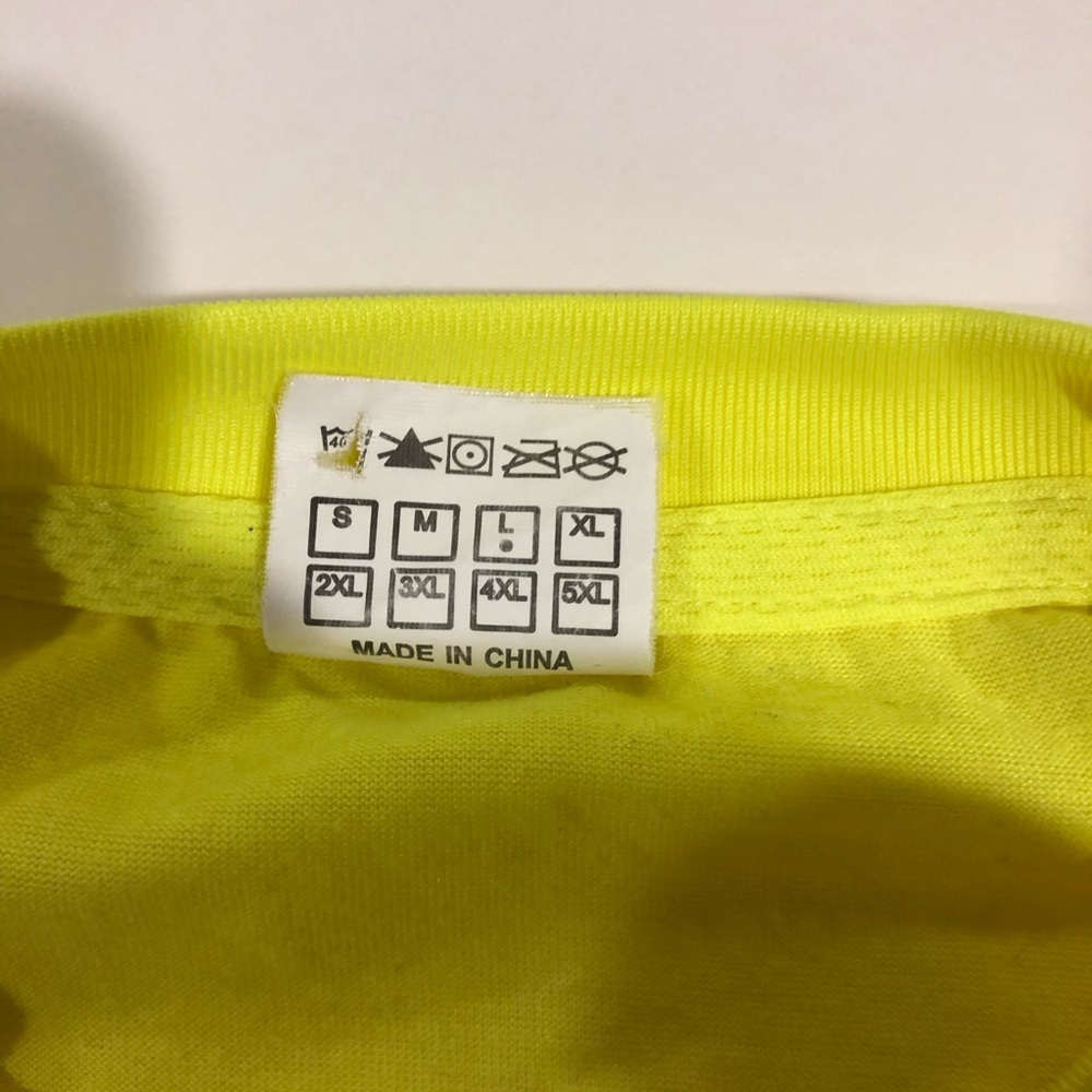 Forester Safety T Shirt Yellow Short Sleeve Size L - Picture 3 of 6